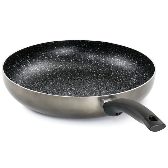 Oster 12" Merrion Metallic Gray Nonstick Aluminum Frying Pan